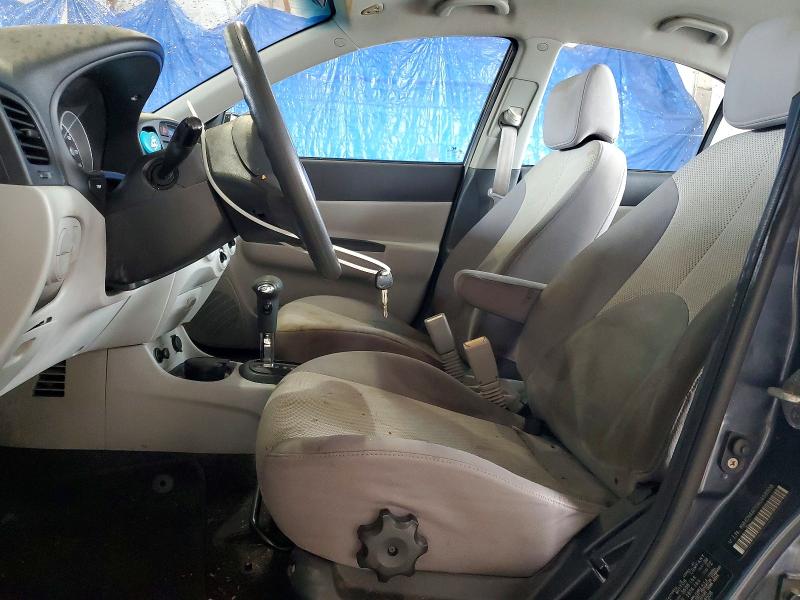 2010 Hyundai Accent VIN KMHCN4AC0AU468508 COPART salvage auction — MECHANICAL, Oh - Certificate Of Title, sold $275 on 2026-07-27 (photo 7)