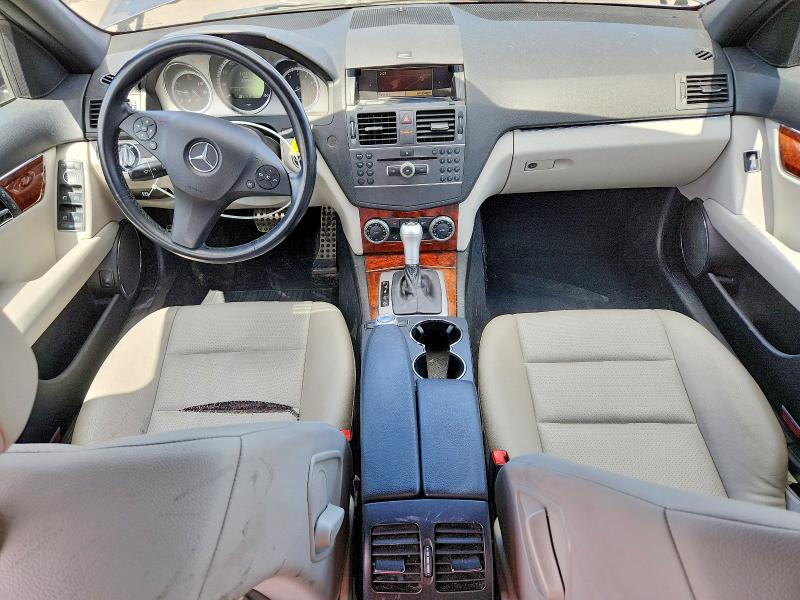 2011 Mercedes-benz C class VIN WDDGF5EB1BR174877 COPART salvage auction — FRONT END, CA - SALVAGE CERTIFICATE, sold $15 on 2026-07-28 (photo 8)
