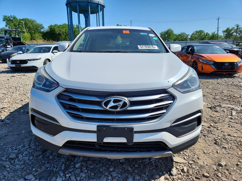 2018 Hyundai Santa fe VIN 5XYZT3LB5JG553221 COPART salvage auction — NORMAL WEAR, Mt - Certificate Of Title, sold $1,550 on 2026-07-29 (photo 5)