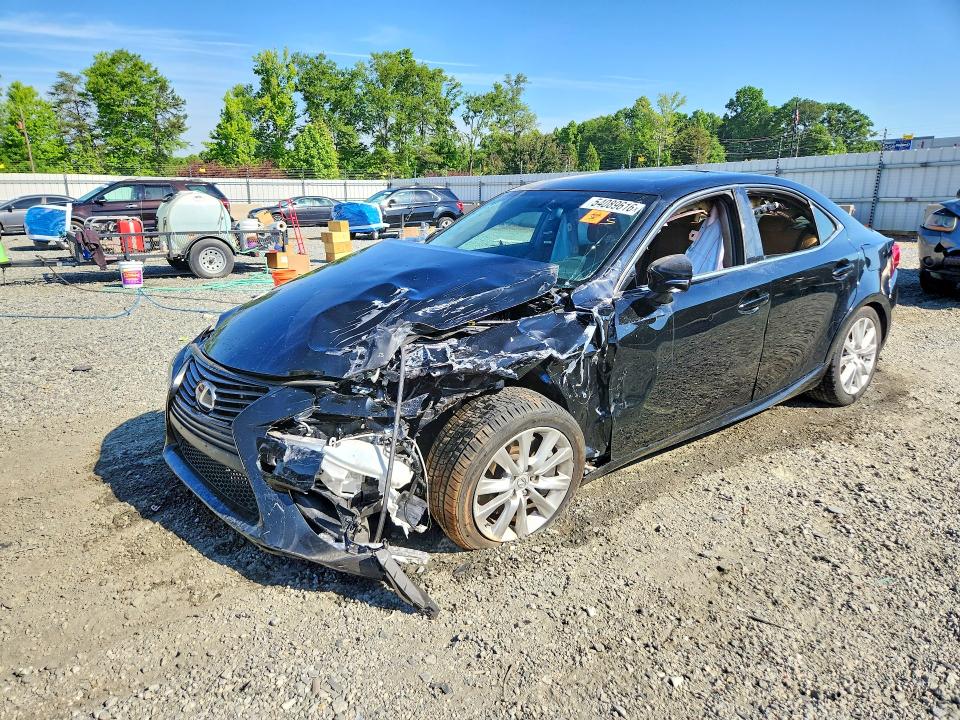 2016 Lexus Is VIN JTHCM1D21G5009224 COPART salvage auction — FRONT END, Sc - Cert Of Title-Salvage, sold $1,300 on 2026-07-15 (photo 1)