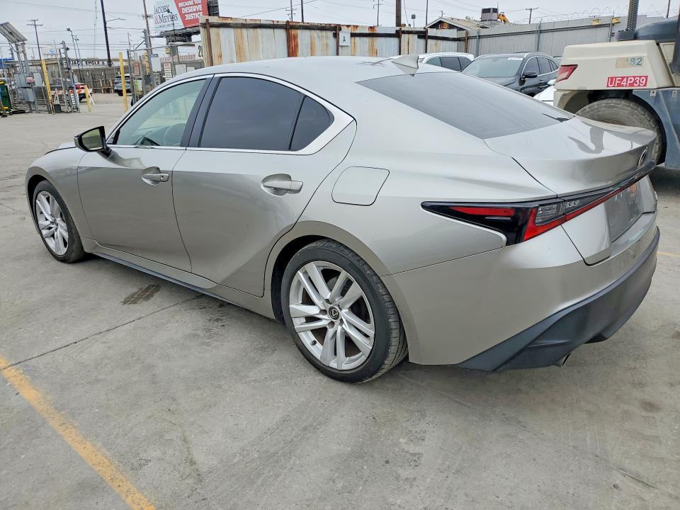 2023 Lexus Is VIN JTHCA1D26P5123714 COPART salvage auction — FRONT END, Ca - Salvage Certificate, sold $16,700 on 2026-07-06 (photo 2)