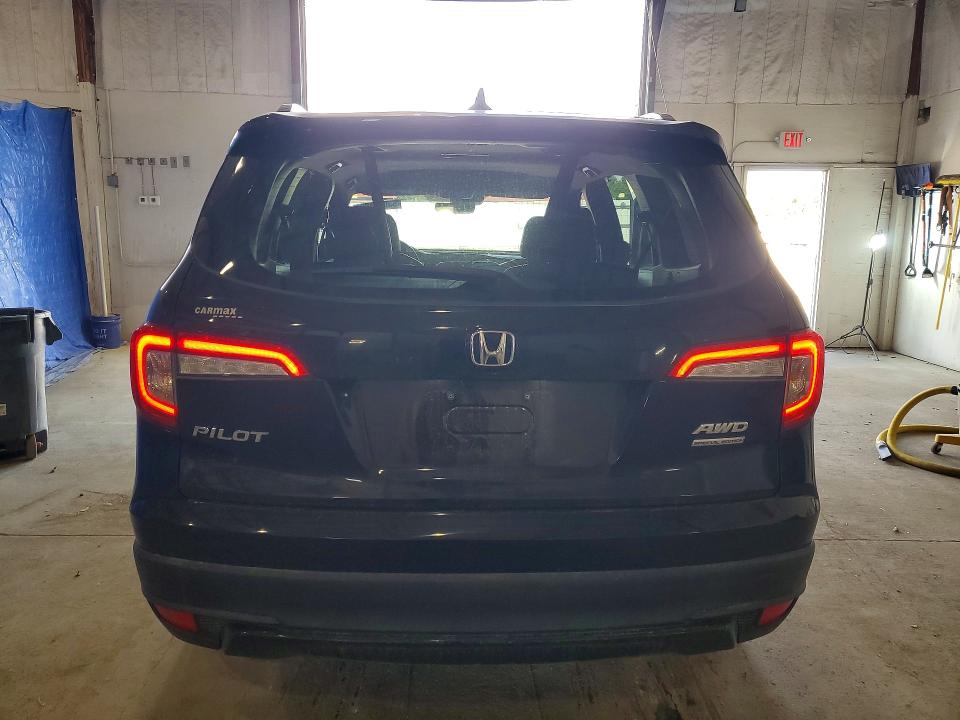2022 Honda Pilot VIN 5FNYF6H2XNB068227 COPART salvage auction — FRONT END, Ky - Cert Of Title-Salvage, sold $12,300 on 2026-07-27 (photo 6)