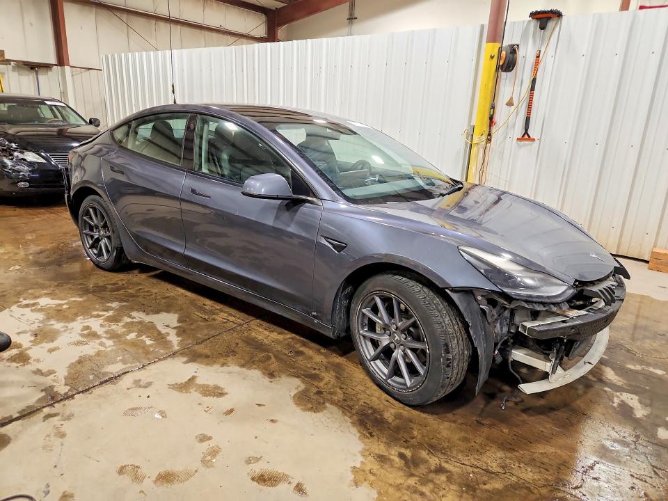 2022 Tesla Model 3 VIN 5YJ3E1EA9NF188743 COPART salvage auction — REAR END, Pa - Certificate Of Salvage, sold $5,100 on 2026-07-17 (photo 4)