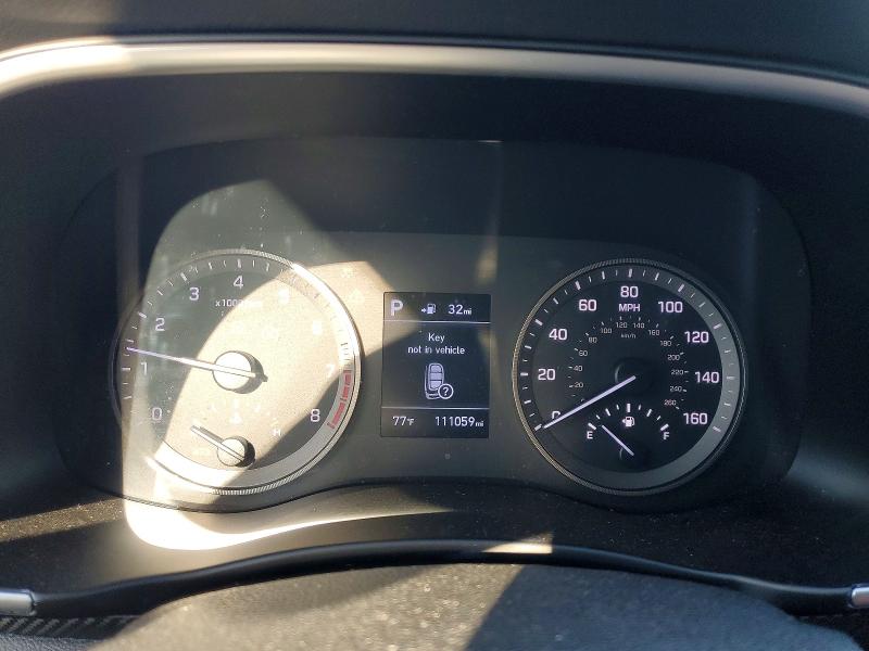 2019 Hyundai Tucson VIN KM8J33AL3KU049061 COPART salvage auction — REAR END, Tx - Salvage Vehicle Title, sold $5,100 on 2026-07-20 (photo 9)