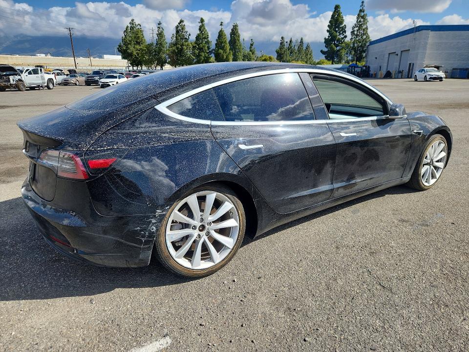2020 Tesla Model 3 VIN 5YJ3E1EA2LF744095 COPART salvage auction — SIDE, Ca - Salvage Certificate, sold $5,600 on 2026-07-14 (photo 3)
