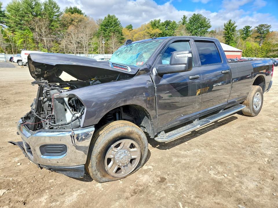 2024 Ram 2500 VIN 3C6UR5HJ0RG265681 COPART salvage auction — ALL OVER, MA - CERT OF TITLE-SALVAGE, sold $4,550 on 2026-07-09 (photo 1)