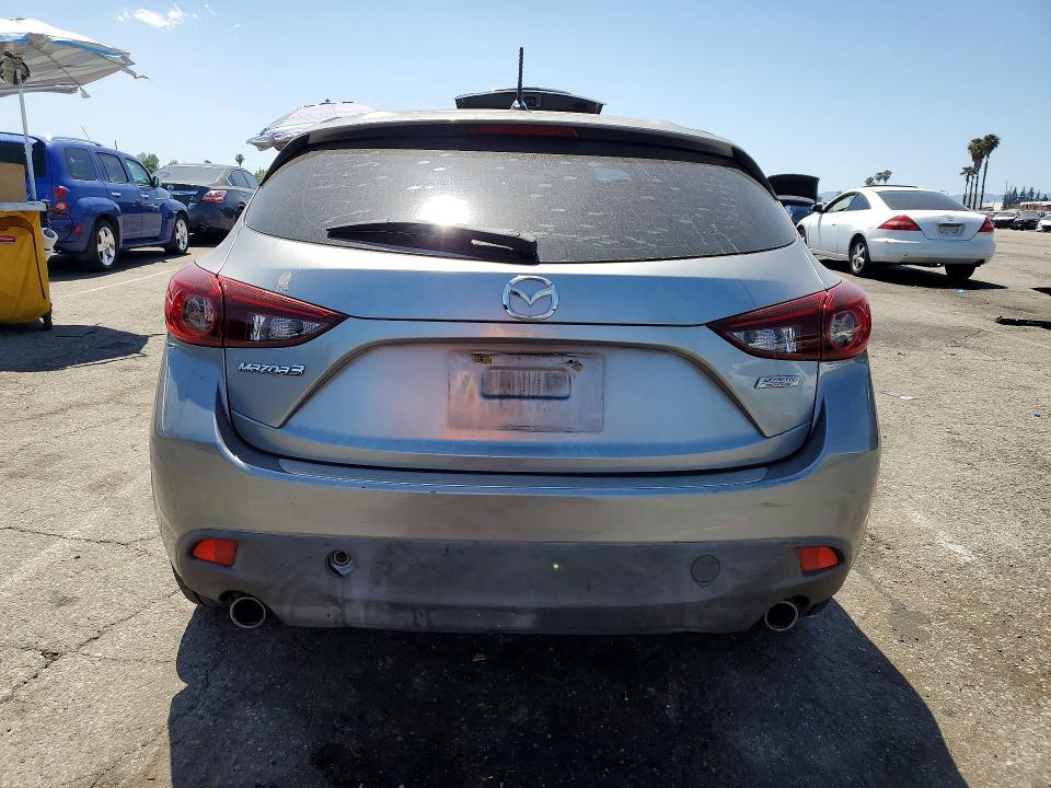 2014 Mazda 3 VIN JM1BM1L71E1144265 COPART salvage auction — FRONT END, Ca - Salvage Certificate, sold $1,250 on 2026-07-31 (photo 6)