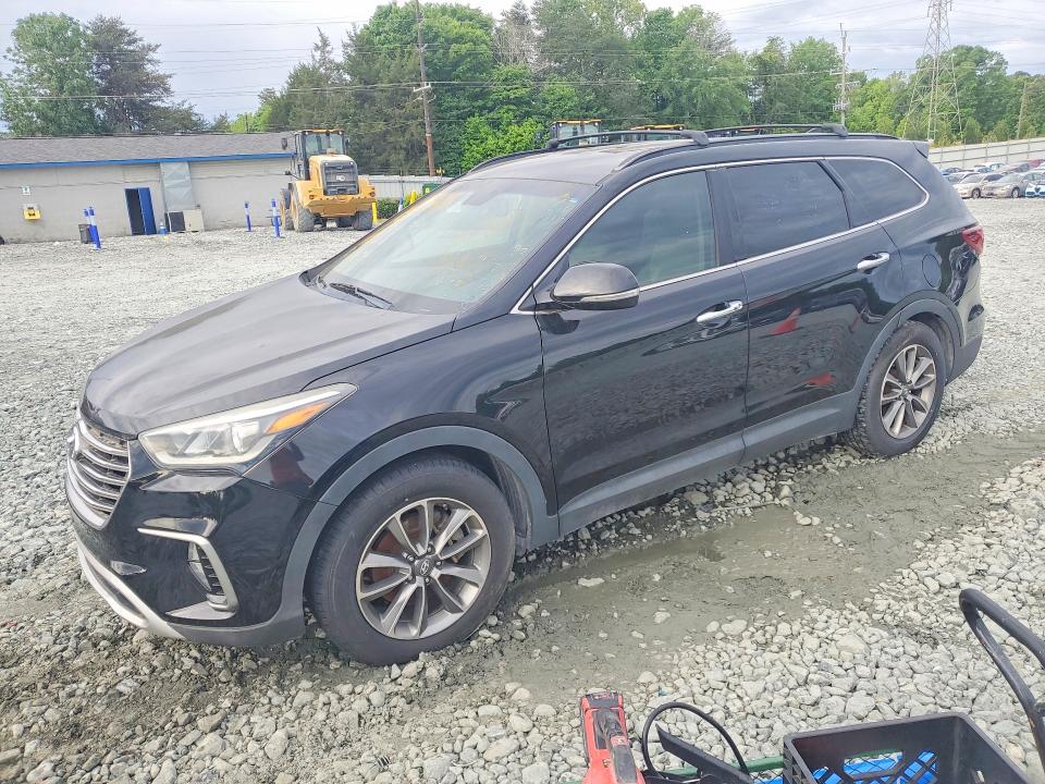 2017 Hyundai Santa fe VIN KM8SN4HFXHU169128 COPART salvage auction — NORMAL WEAR, Nc - Dealer Only Clean Title, sold $4,900 on 2026-07-21 (photo 1)