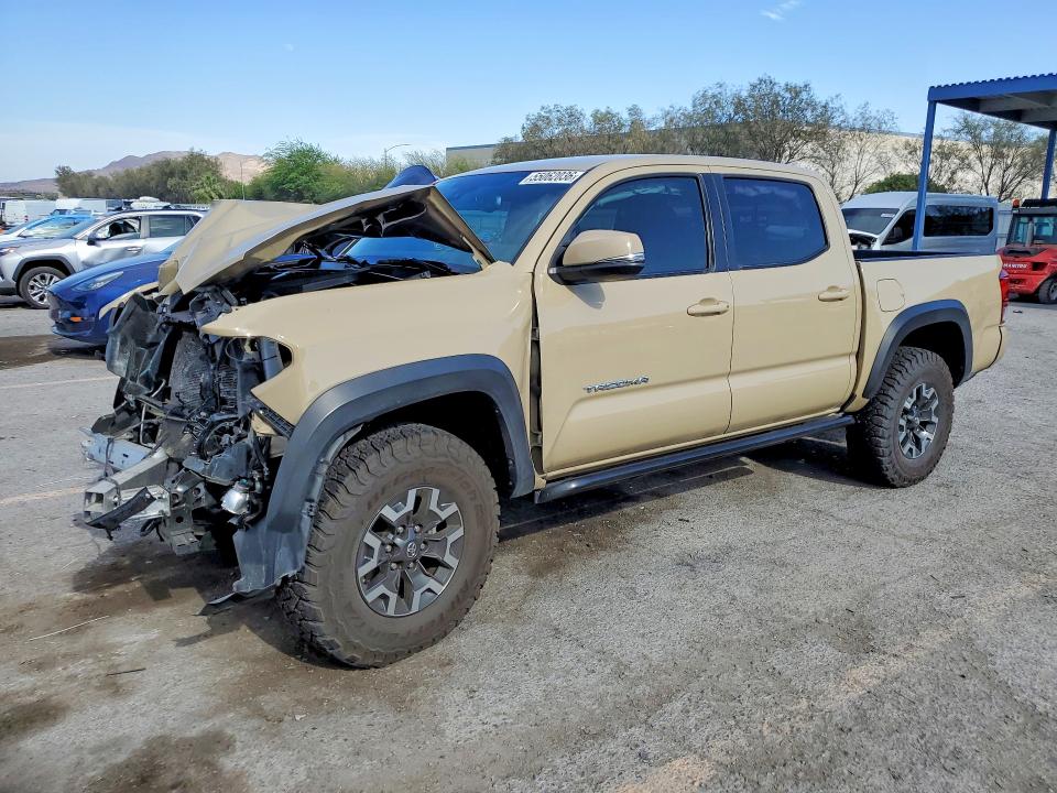 2018 Toyota Tacoma VIN 5TFCZ5AN6JX152576 COPART salvage auction — FRONT END, Nv - Salvage Title, sold $11,300 on 2026-07-02 (photo 1)