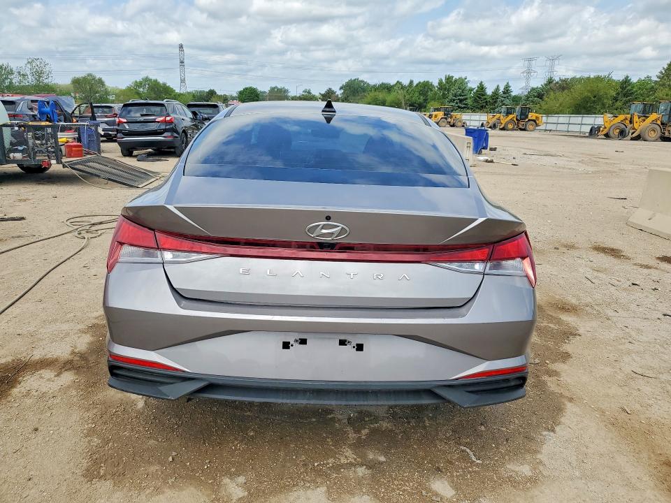 2023 Hyundai Elantra VIN KMHLS4AG4PU596609 COPART salvage auction — FRONT END, IL - SALVAGE CERTIFICATE, sold $3,300 on 2026-07-07 (photo 6)