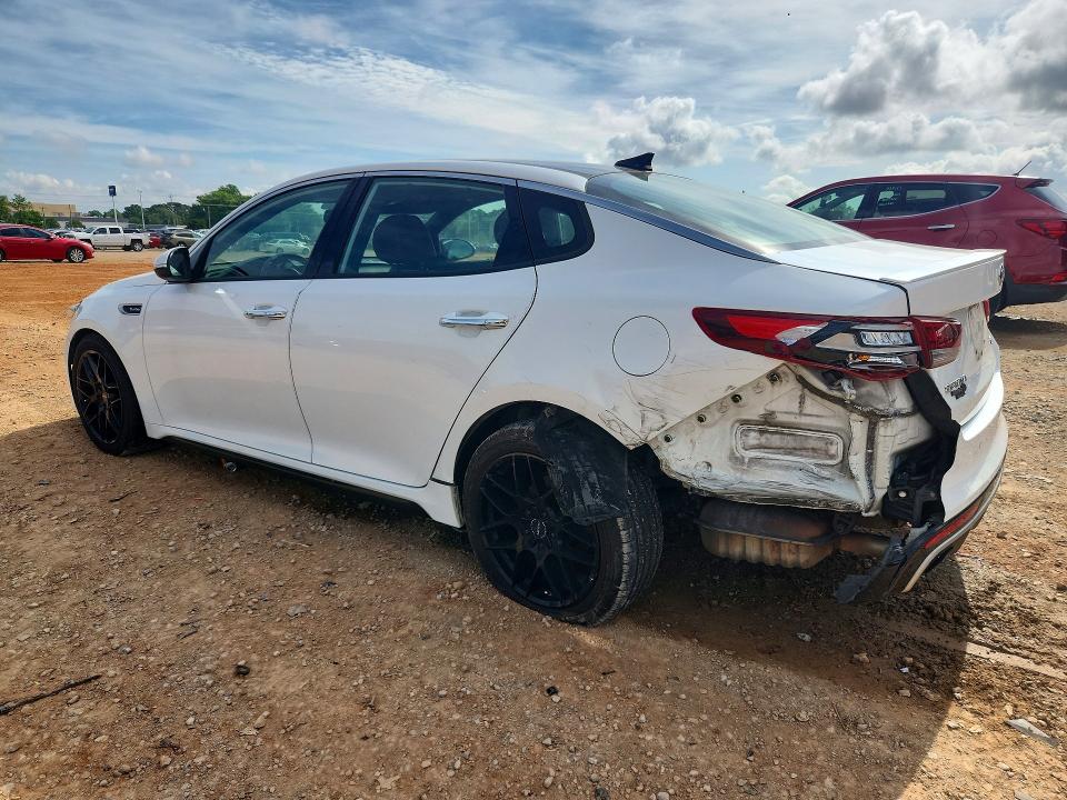 2016 Kia Optima VIN 5XXGW4L25GG016009 COPART salvage auction — REAR END, Al - Cert Of Title-Salvage Title, sold $125 on 2026-07-15 (photo 2)