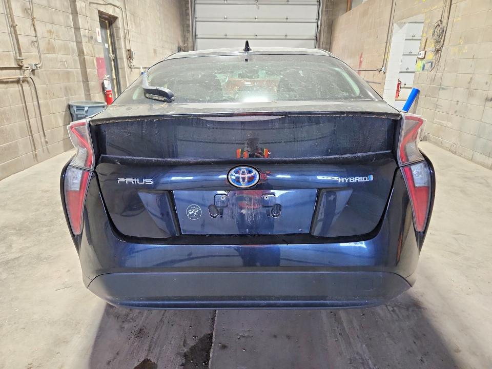 2016 Toyota Prius VIN JTDKBRFU3G3001220 COPART salvage auction — HAIL, Mn - Cert Of Title-Prior Salvage, sold $4,250 on 2026-07-07 (photo 6)