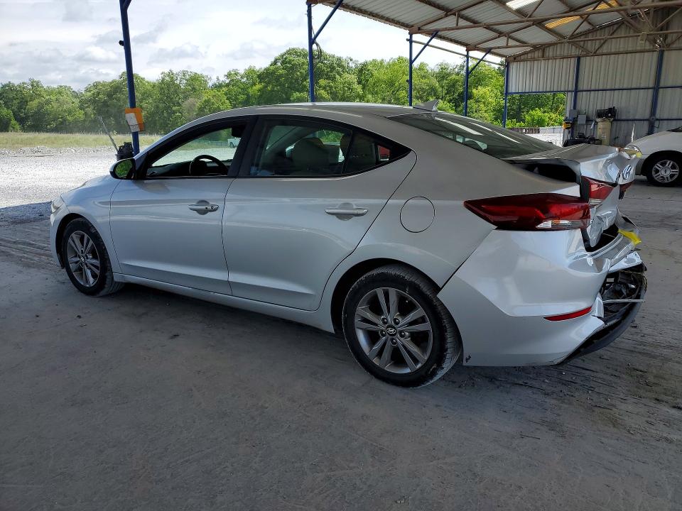 2018 Hyundai Elantra VIN KMHD84LF5JU505281 COPART salvage auction — REAR END, Ga - Cert Of Title-Salvage, sold $300 on 2026-07-23 (photo 2)