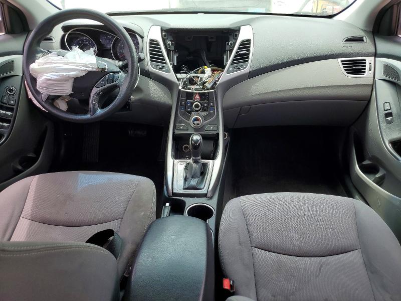 2014 Hyundai Elantra VIN KMHDH4AE7EU083871 COPART salvage auction — FRONT END, Fl - Cert Of Title Slvg Rebuildable, sold $700 on 2026-07-14 (photo 8)