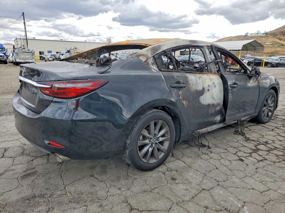 2021 Mazda 6 VIN JM1GL1UM1M1601958 COPART salvage auction — BURN, Ca - Non-Repairable Vehicle Cert, sold $325 on 2026-07-09 (photo 3)