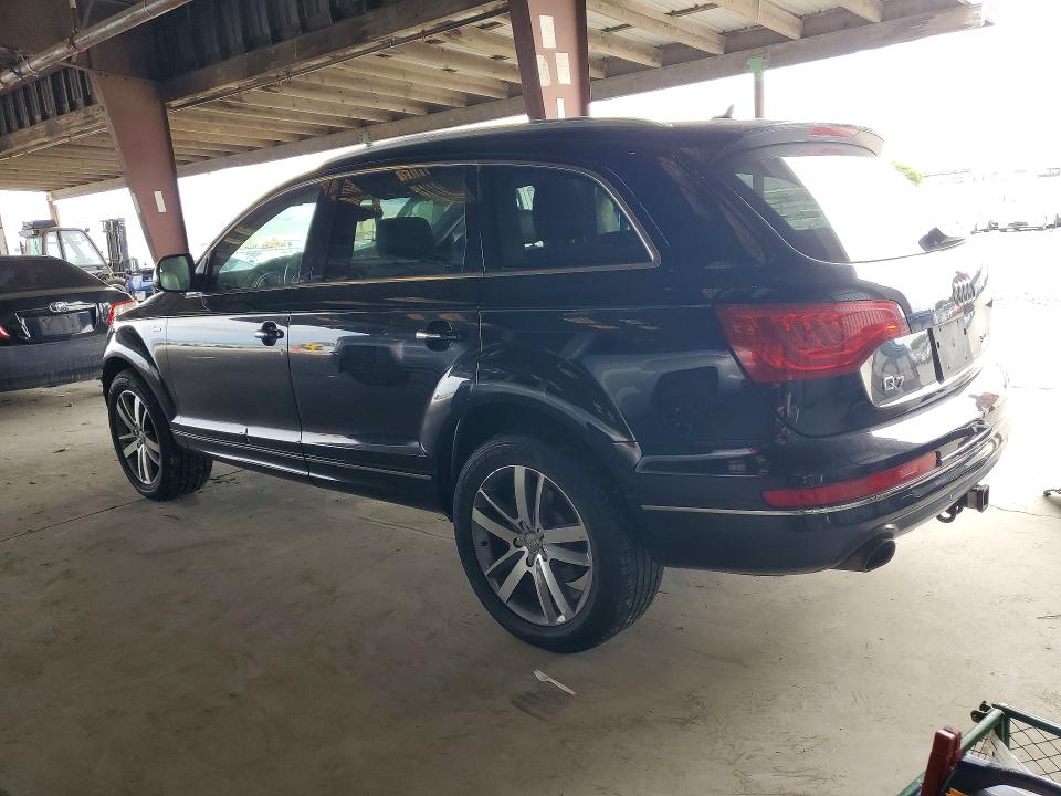 2015 Audi Q7 VIN WA1LGAFEXFD019670 COPART salvage auction — FRONT END, Ca - Salvage Certificate, sold $425 on 2026-07-09 (photo 2)