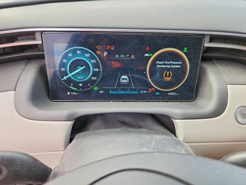 2024 Hyundai Tucson VIN KM8JCCD12RU190000 COPART salvage auction — FRONT END, Ct - Cert Of Title-Salvage, sold $9,000 on 2026-07-14 (photo 9)