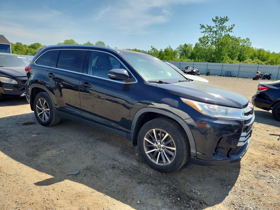 2019 Toyota VIN 5TDJZRFH3KS584440 COPART salvage auction — FRONT END, Ma - Cert Of Title-Salvage, sold $8,000 on 2026-07-22 (photo 4)