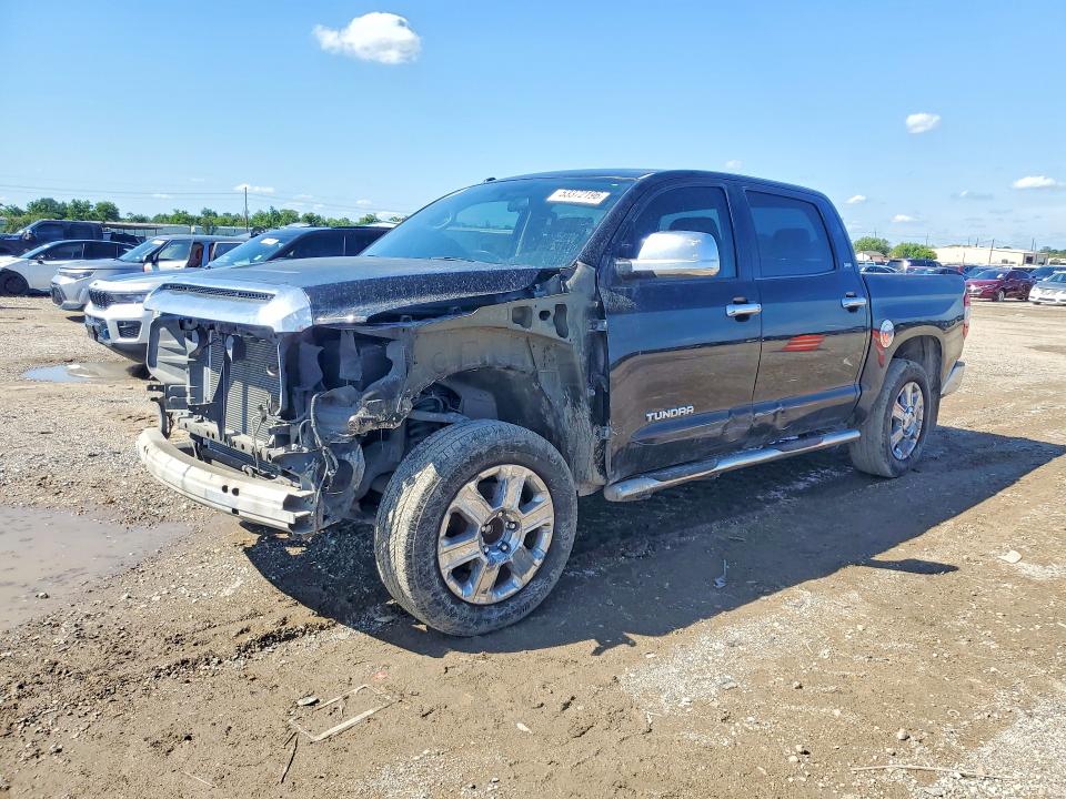 2014 Toyota Tundra VIN 5TFEM5F1XEX075486 COPART salvage auction — FRONT END, TX - SALVAGE VEHICLE TITLE, sold $4,700 on 2026-07-30 (photo 1)