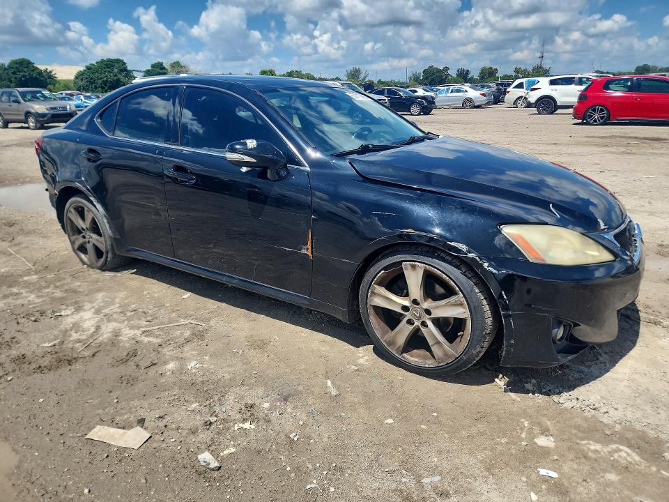 2012 Lexus Is VIN JTHBF5C27C5179029 COPART salvage auction — REAR END, Ga - Certificate Of Title, sold $575 on 2026-07-21 (photo 4)