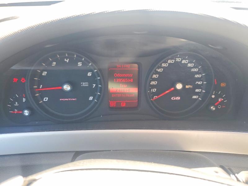 2009 Pontiac G8 VIN 6G2EC57Y29L205067 COPART salvage auction — SIDE, Ca - Salvage Certificate, sold $6,300 on 2026-07-08 (photo 9)