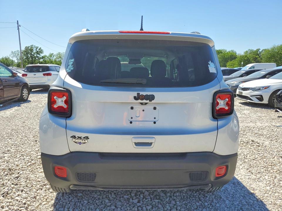 2020 Jeep Renegade VIN ZACNJBBB8LPL33295 COPART salvage auction — FRONT END, Mo - Salvage Certificate Of Title, sold $3,000 on 2026-07-27 (photo 6)