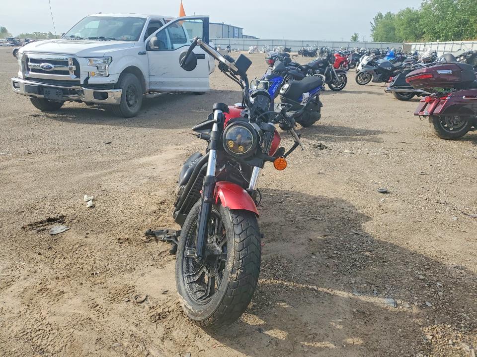 2025 Indian motorcycle co. Scout VIN 56KSBF769S3022736 COPART salvage auction — FRONT END, IL - SALVAGE CERTIFICATE, sold $1,950 on 2026-07-30 (photo 2)