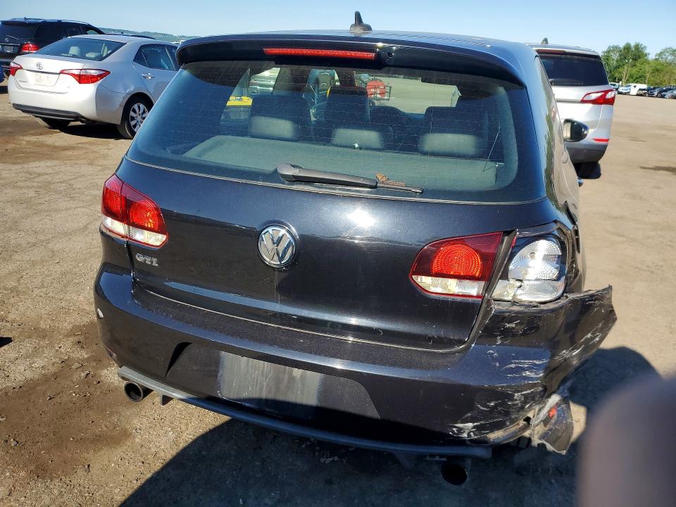2012 Volkswagen Gti VIN WVWED7AJ5CW204062 COPART salvage auction — REAR END, Pa - Certificate Of Salvage, sold $3,100 on 2026-08-04 (photo 6)