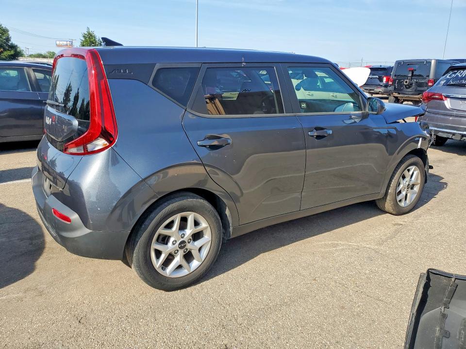 2022 Kia Soul VIN KNDJ23AU3N7807029 COPART salvage auction — FRONT END, Oh - Cert Of Title-Salvage, sold $2,950 on 2026-07-10 (photo 3)