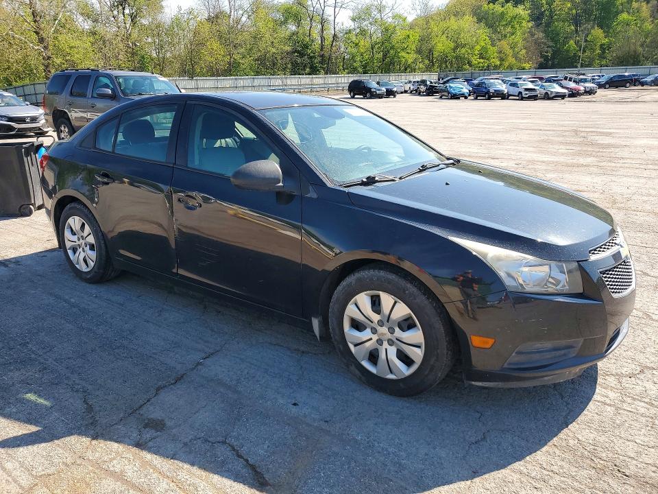 2013 Chevrolet Cruze VIN 1G1PA5SH5D7106977 COPART salvage auction — SIDE, PA - CERTIFICATE OF SALVAGE, sold $325 on 2026-07-02 (photo 4)