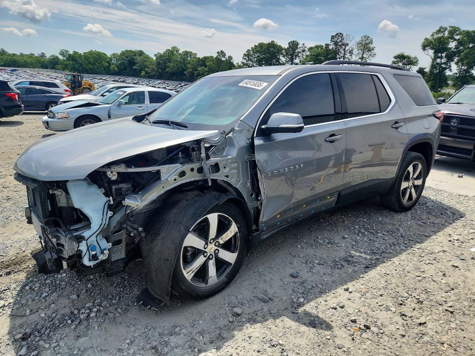 2023 Chevrolet Traverse VIN 1GNERHKW4PJ190425 COPART salvage auction — FRONT END, Ga - Cert Of Title-Salvage, sold $9,000 on 2026-07-30 (photo 1)