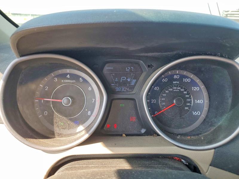 2016 Hyundai VIN KMHDH4AE1GU477773 COPART salvage auction — FRONT END, Mi - Certificate Of Title, sold $650 on 2026-07-10 (photo 9)