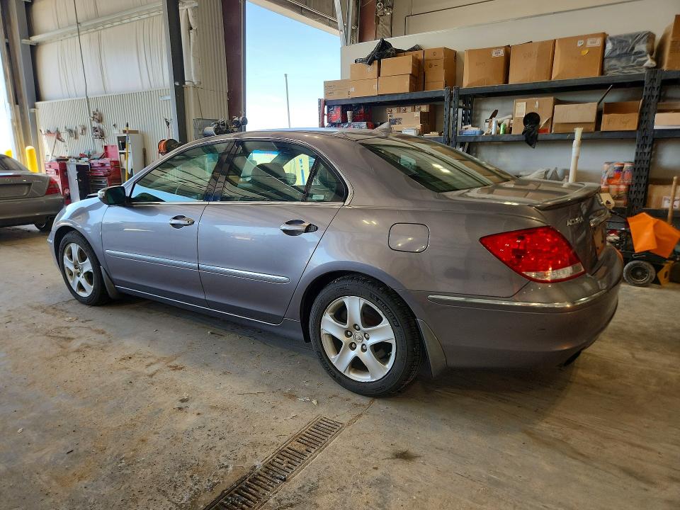 2005 Acura Rl VIN JH4KB16595C005293 COPART salvage auction — FRONT END, Wv - Salvage Certificate, sold $225 on 2026-07-21 (photo 2)