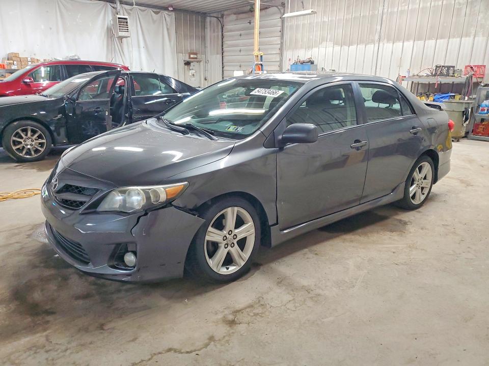 2013 Toyota Corolla VIN 2T1BU4EE0DC006241 COPART salvage auction — FRONT END, Pa - Certificate Of Salvage, sold $2,350 on 2026-07-02 (photo 2)