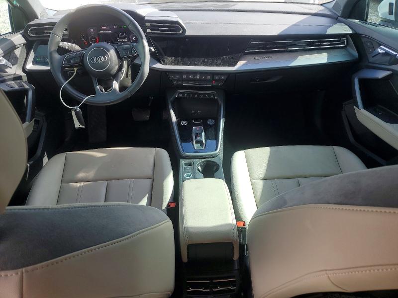 2025 Audi A3 VIN WAUGUDGY3SA039682 COPART salvage auction — SIDE, Fl - Cert Of Title Slvg Rebuildable, sold $15 on 2026-07-24 (photo 8)