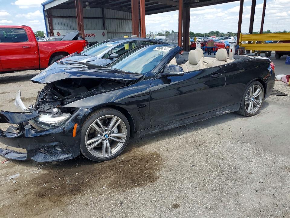 2016 BMW 4er VIN WBA3T3C56G5A41369 COPART salvage auction — FRONT END, Sc - Cert Of Title-Salvage, sold $800 on 2026-07-24 (photo 1)