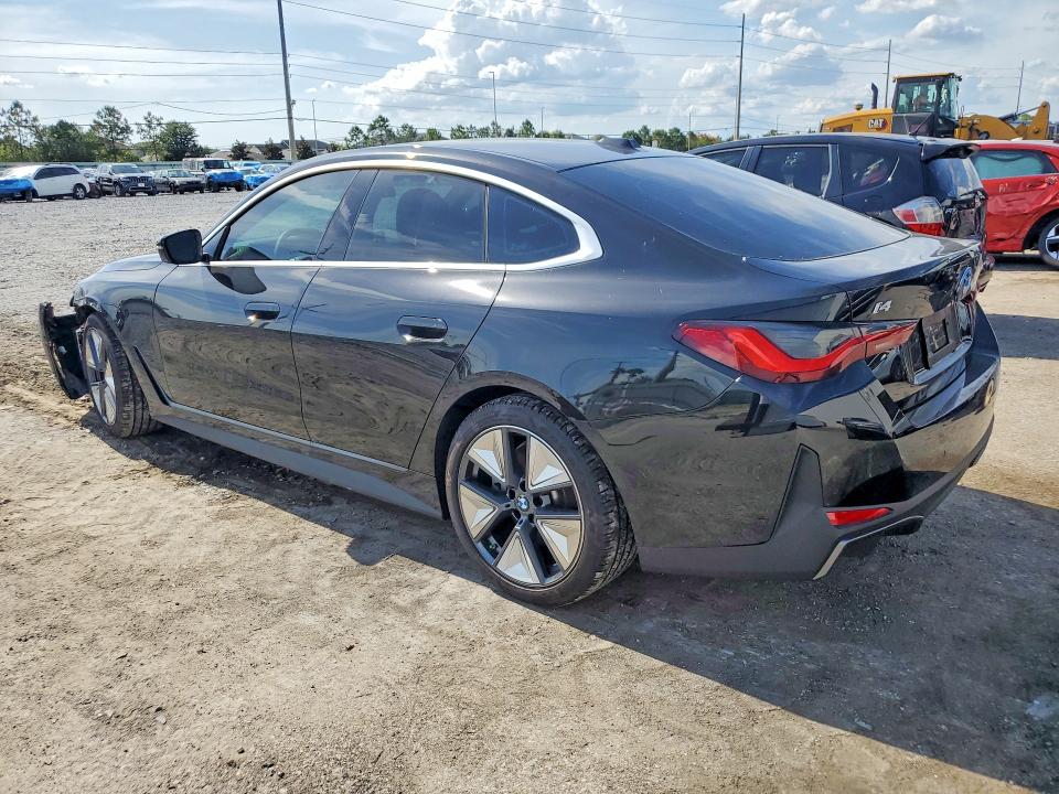 2025 BMW I4 VIN WBY23HD04SFU40858 COPART salvage auction — FRONT END, Fl - Cert Of Ttl-Rebuilt&Slvg Rbld, sold $12,200 on 2026-07-17 (photo 2)