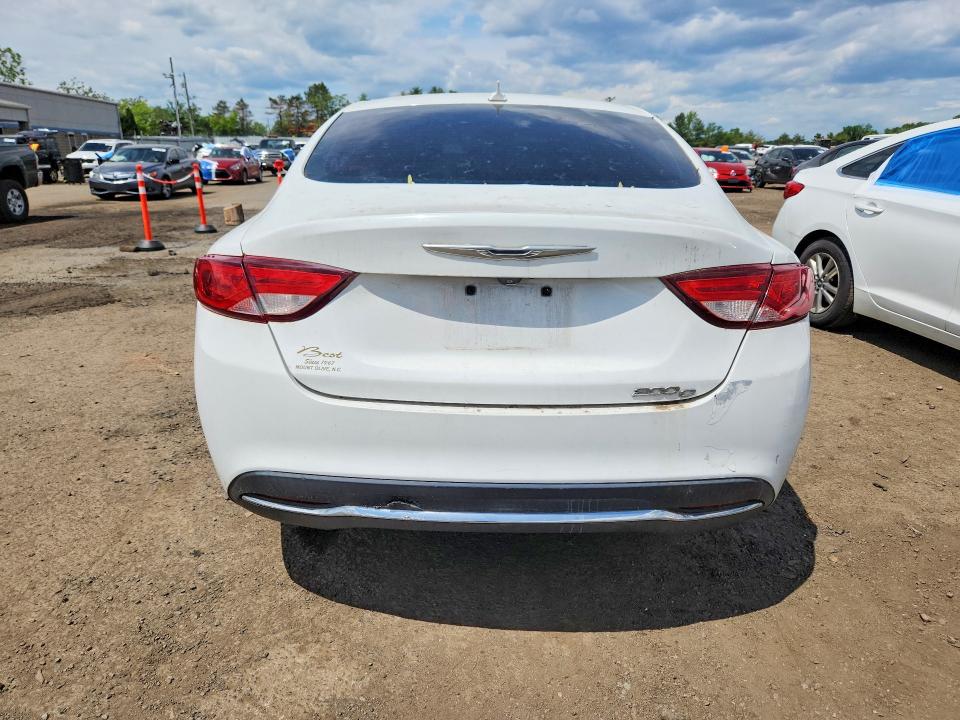2015 Chrysler 200 VIN 1C3CCCCB3FN501662 COPART salvage auction — FRONT END, NC - CERTIFICATE OF TITLE, sold $475 on 2026-07-02 (photo 6)