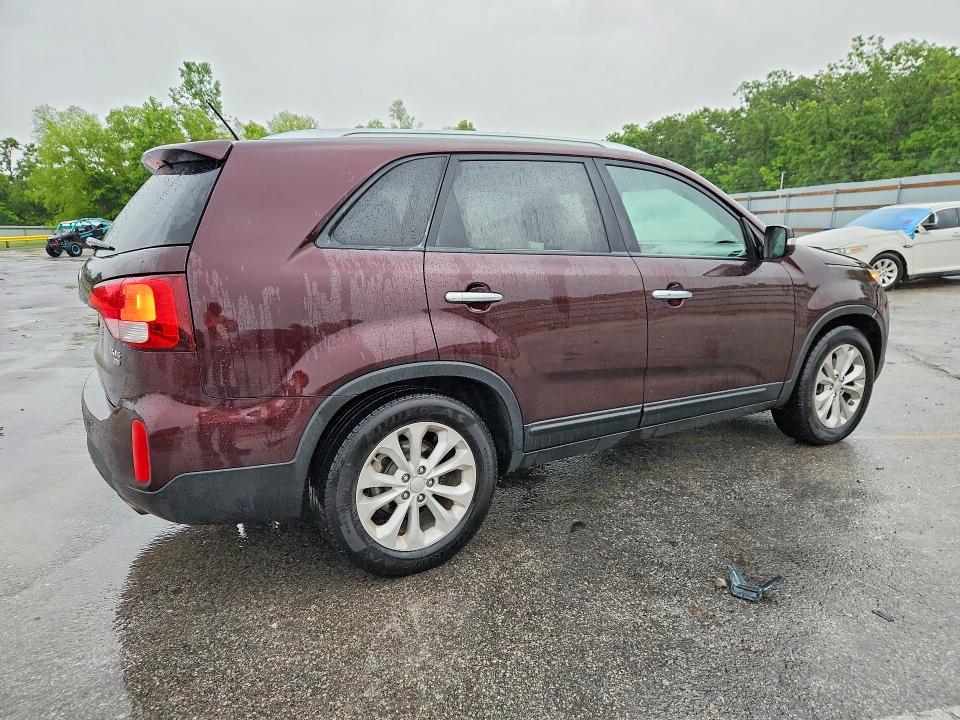2014 Kia VIN 5XYKU4A7XEG476080 COPART salvage auction — HAIL, Mo - Salvage Certificate Of Title, sold $1,450 on 2026-07-06 (photo 3)