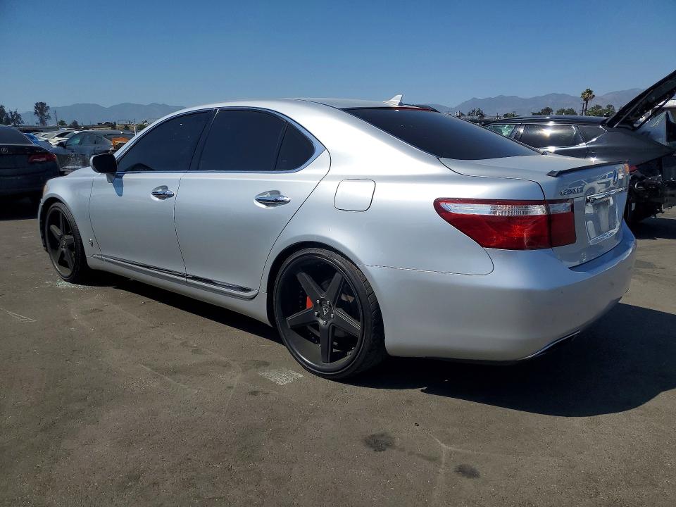 2009 Lexus Ls VIN JTHBL46F795089941 COPART salvage auction — MINOR DENT/SCRATCHES, Ca - Dis/Dlr/Exp Only Clean Title, sold $2,550 on 2026-07-08 (photo 2)