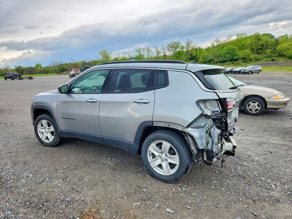 2022 Jeep Compass VIN 3C4NJDBB9NT111455 COPART salvage auction — REAR END, MD - CERT OF SALVAGE > 75% DAMAGE, sold $4,200 on 2026-07-24 (photo 2)