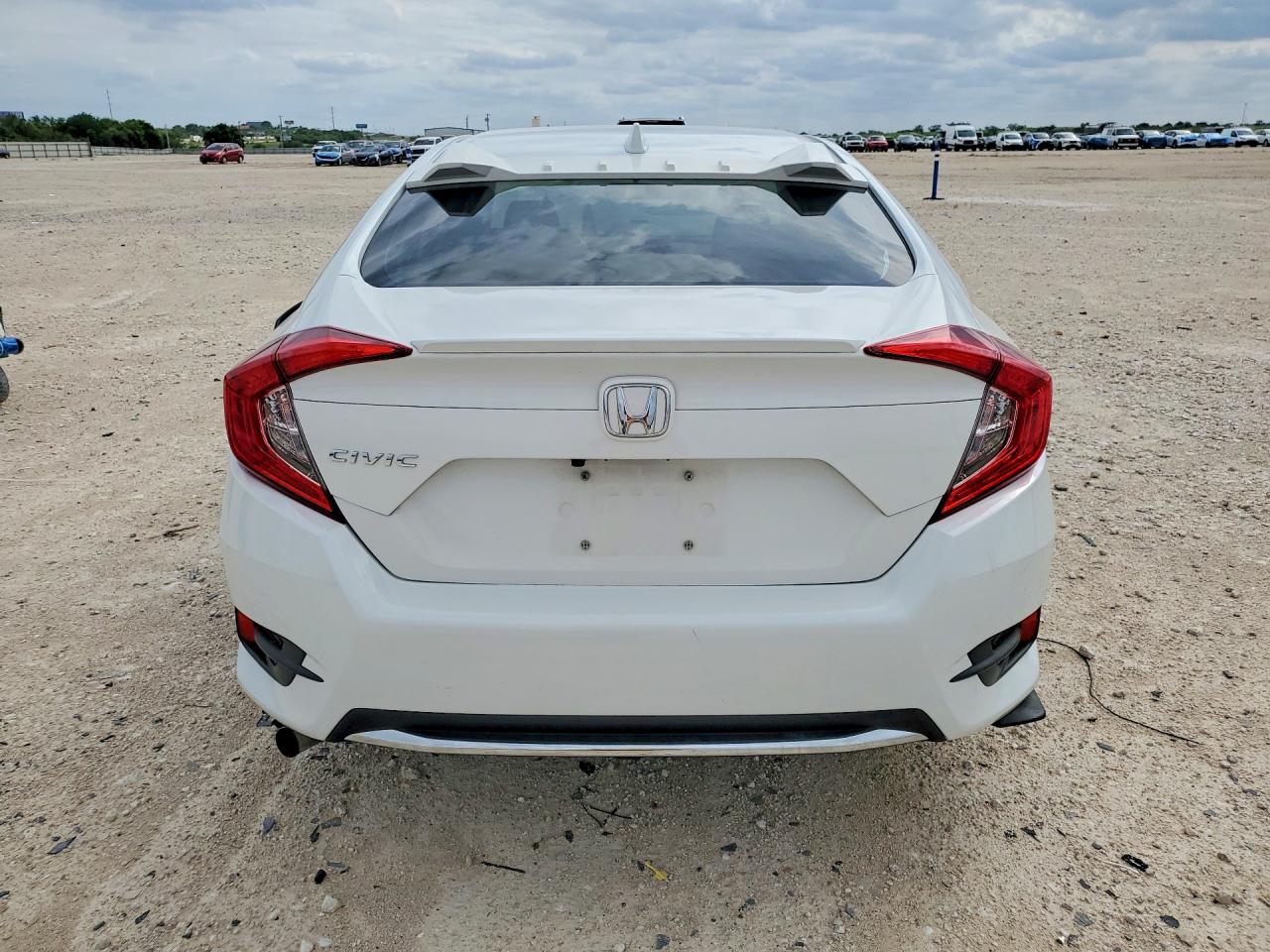2021 Honda Civic VIN 2HGFC1F31MH703571 COPART salvage auction — Side, TX - CERTIFICATE OF TITLE (P), sold $10,100 on 2026-07-08 (photo 6)
