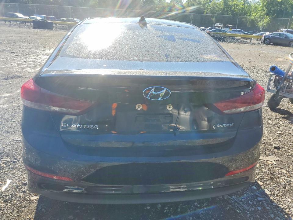2017 Hyundai Elantra VIN KMHD84LF0HU279113 COPART salvage auction — SIDE, MD - PARTS ONLY-NO TITLE LETTER, sold $1,150 on 2026-07-10 (photo 6)