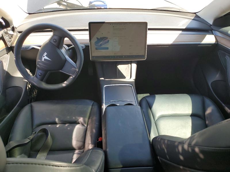 2023 Tesla Model 3 VIN 5YJ3E1EA9PF707938 COPART salvage auction — SIDE, Nv - Salvage Title, sold $4,050 on 2026-07-23 (photo 8)
