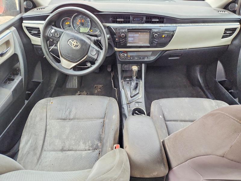 2016 Toyota Corolla VIN 5YFBURHE7GP546456 COPART salvage auction — REAR END, Fl - Cert Of Title Slvg Rebuildable, sold $2,500 on 2026-07-10 (photo 8)