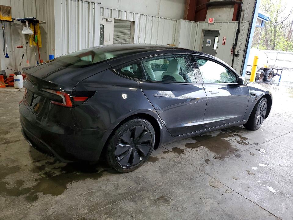 2024 Tesla VIN 5YJ3E1EA6RF863860 COPART salvage auction — FRONT END, Ny - Mv-907A Salvage Certificate, sold $14,400 on 2026-07-20 (photo 3)
