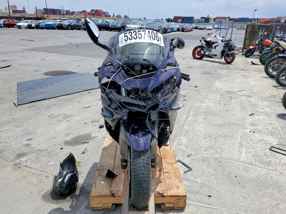 2000 Kawasaki Zx900 VIN JKAZX2E17YA001355 COPART salvage auction — FRONT END, Ca - Salvage Certificate, sold $250 on 2026-07-02 (photo 2)