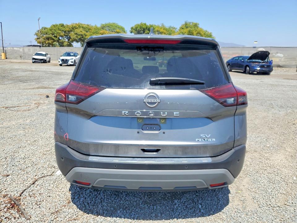 2023 Nissan Rogue VIN JN8BT3BAXPW437281 COPART salvage auction — SIDE, Ca - Salvage Certificate, sold $350 on 2026-07-28 (photo 6)