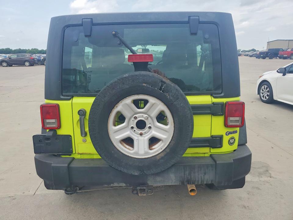 2016 Jeep Wrangler unlimited VIN 1C4BJWKG5GL321463 COPART salvage auction — SIDE, Tx - Dealer Only Clean Title (P), sold $7,400 on 2026-07-21 (photo 6)
