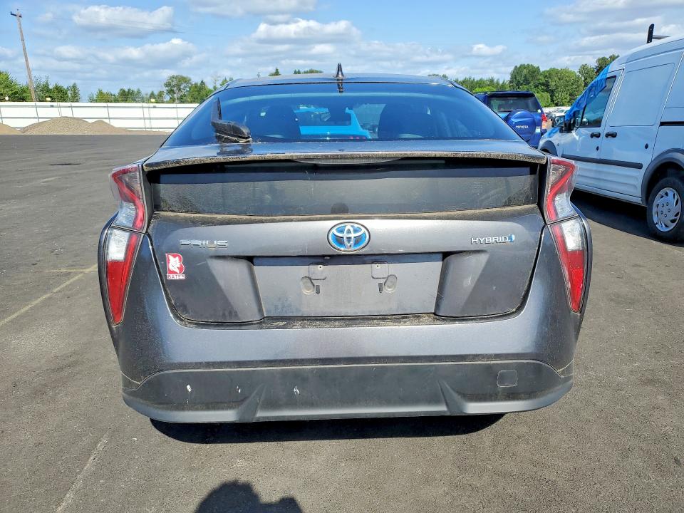 2016 Toyota Prius VIN JTDKARFU7G3023112 COPART salvage auction — FRONT END, Or - Salvage Title Certificate, sold $6,600 on 2026-07-15 (photo 6)